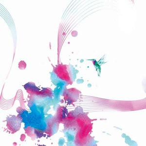 Violet Harmony (Hummingbird) PlayStation Classic Bundle Skin